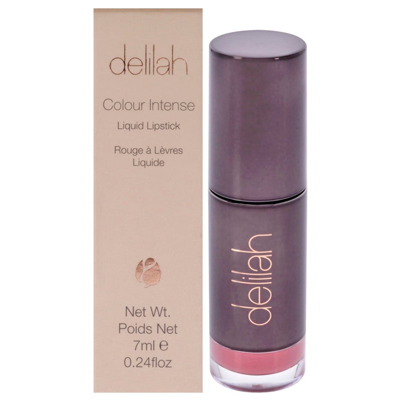 Delilah  Colour Intense Liquid Lipstick  Blossom  Longwear Lightweight Full Coverage Highly Pigmented Makeup Lipstick For Women  Matte Finish  Paraben Free  7 ml  024 Oz